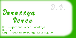 dorottya veres business card